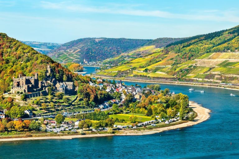 Germany Southern Rhineland Rhine Valley Reichenstein Castle 1256436280