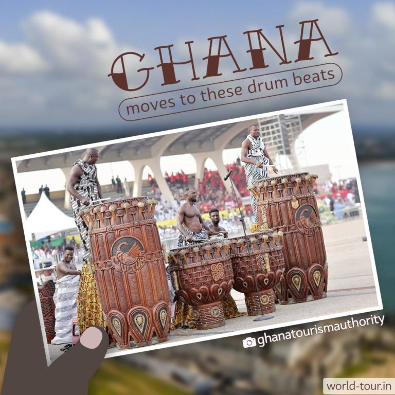 Instagram Story Ghana Drums