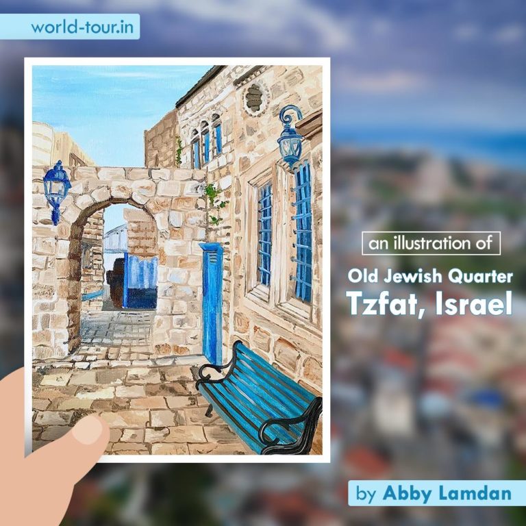 Instagram Story Israel Tzfat Old Quarter