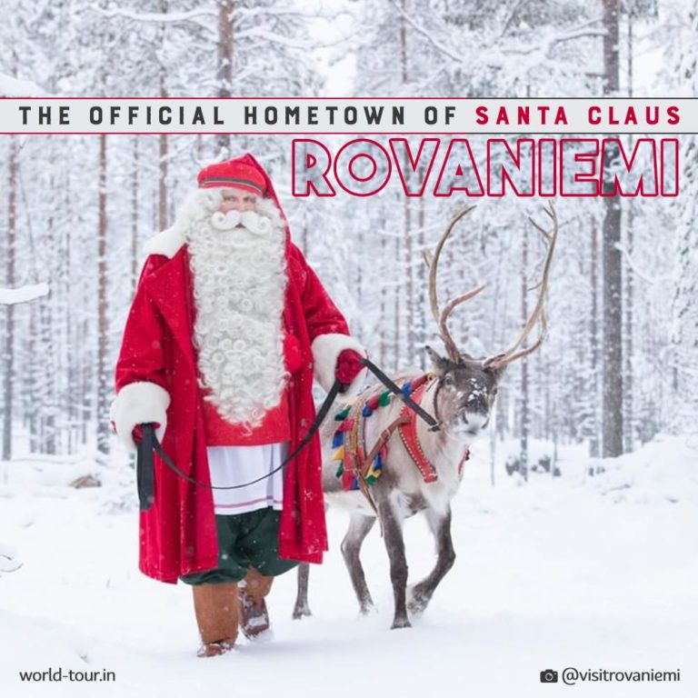 Instagram Story Finland Santa Claus