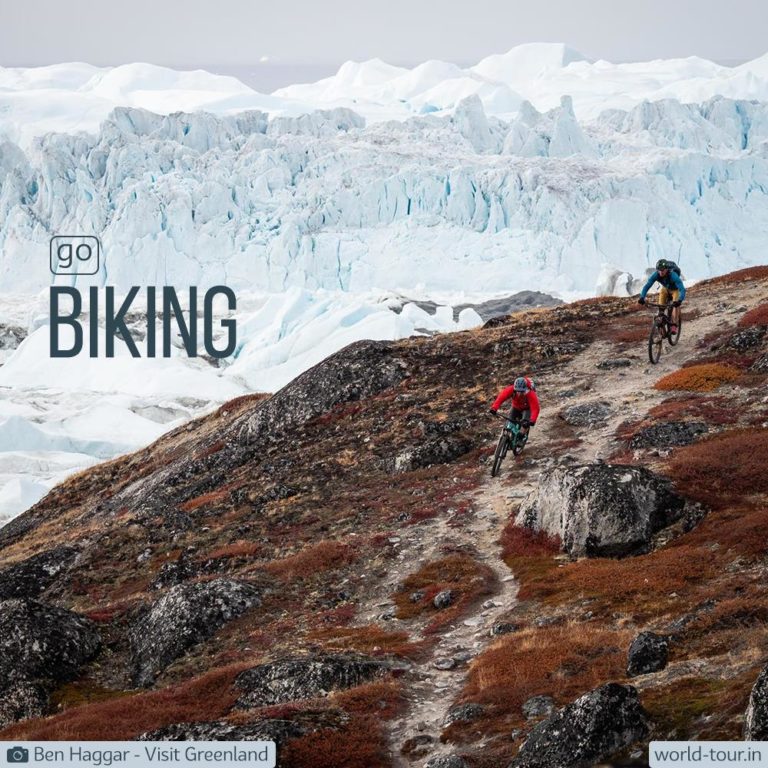 Instagram Story Greenland Biking