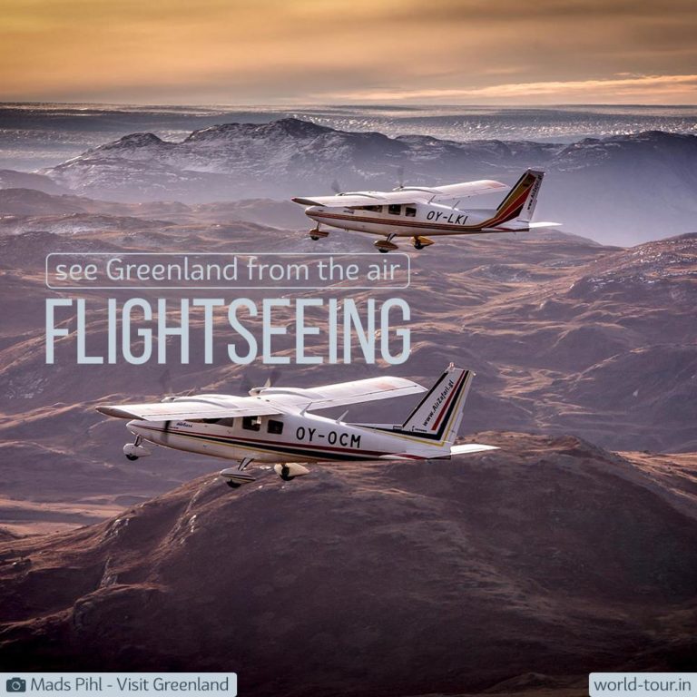 Instagram Story Greenland Flightseeing