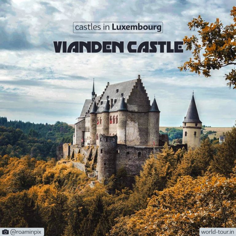 Instagram Story Luxembourg Vianden Castle