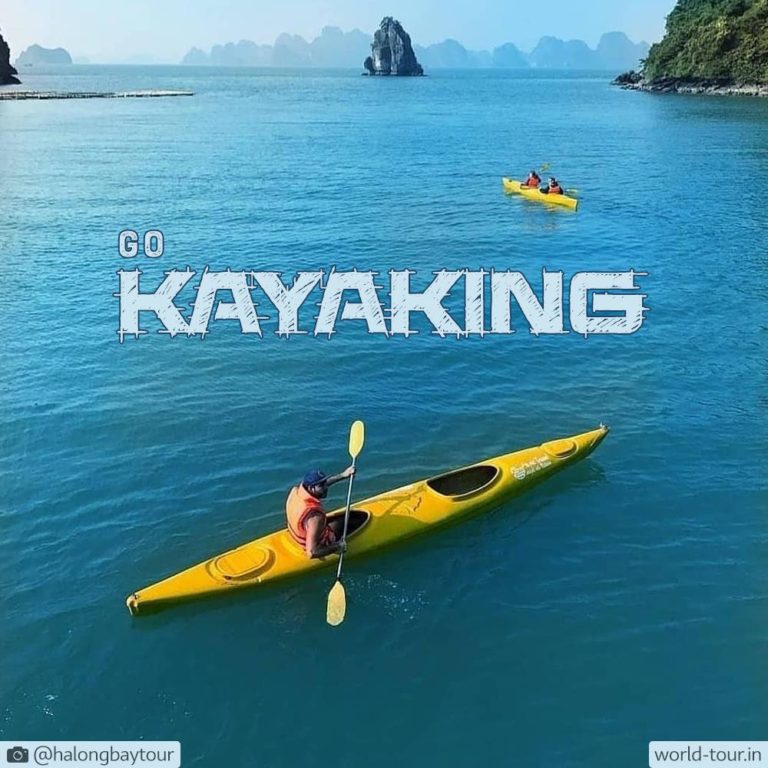 Instagram Story Vietnam Halong Bay Kayaking
