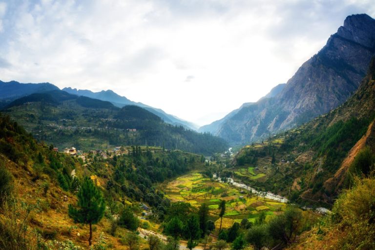 India Himachal Pradesh Parvati Valley Landscape C202010085