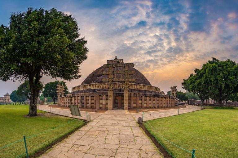 India Madhya Pradesh Sanchi Sanchi Stupa C202010220