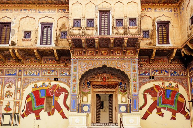 India Rajasthan Mandawa Haveli And Paintings C202010306